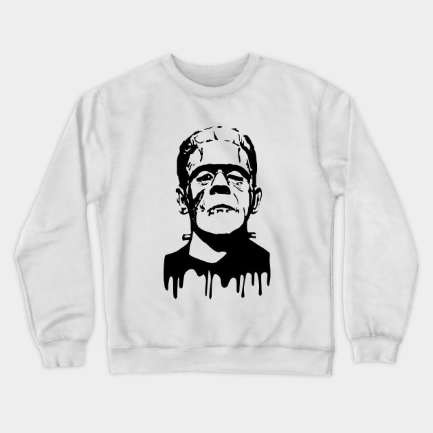 Frankenstein monster Crewneck Sweatshirt by sandyrm